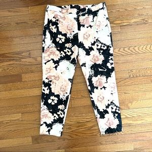 Talbots Floral Chatham Trousers